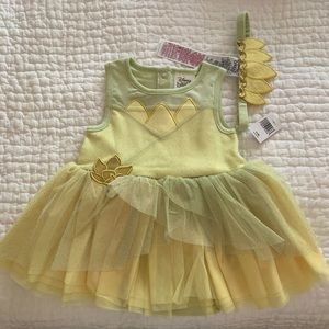 Disney Tiana Costume Bodysuit for Baby Size 12-18 Months (Princess and the Frog)